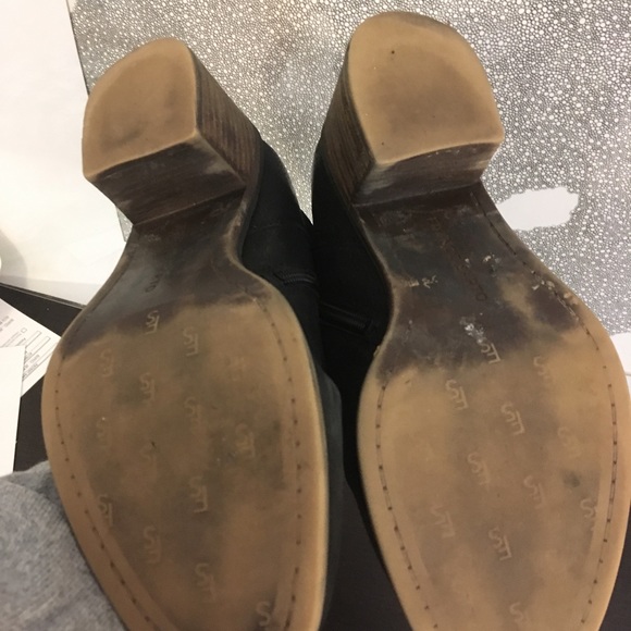 Franco Sarto black buckle booties - Picture 5 of 5